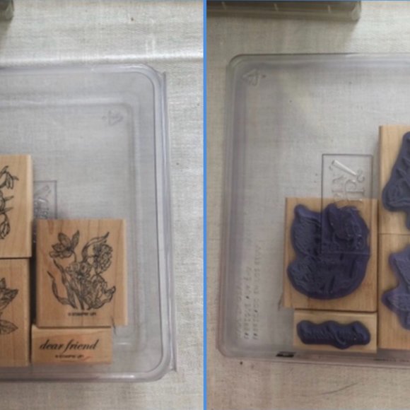 Stampin’ Up! Dear Friend - Wood Set - Picture 1 of 5